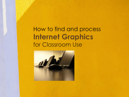 Internet Graphics for Classroom Use