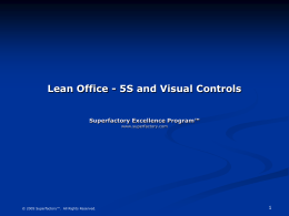 5S & Visual Controls