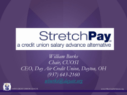 StretchPay - Michigan Credit Union League