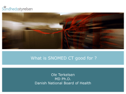 National Health Informatics Strategy in Denmark