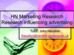 HN Marketing Research
