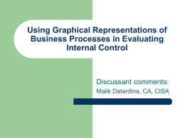 Using Graphical Representations of Business Processes in
