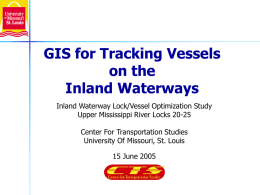 Vessel Tracking