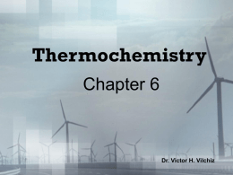 Thermochemistry - Virginia State University