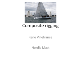 Composite rigging