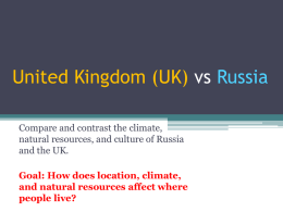 United Kingdom (UK) vs Russia