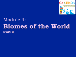 The World's Biomes