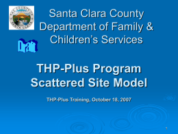 Transitional Housing Program Plus - THP