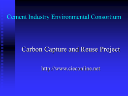 Cement Industry Environmental Consortium