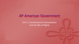 AP American Government - MY SOCIAL STUDIES CLASS