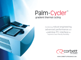 Palm-Cycler Introduction
