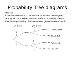 Probability Tree diagrams - thomas whitham maths site