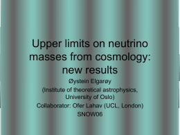 Upper limits on neutrino masses from cosmology: new results