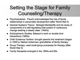 Bowen’s Strategy of Family Counseling