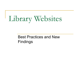 Library Websites - Redwood High School's AWESOME Web Site!