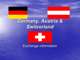 Germany, Austria & Switzerland
