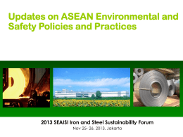 Malaysia Safety & Environmental Country Report