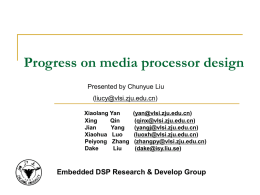 Co-processor for CalmRISC Use