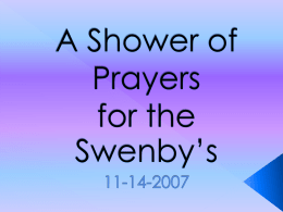 A Shower of Prayers - Prenatal Partners for Life