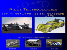 RILEY TECHNOLOGIES TRACK DAY CAR