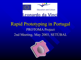 Rapid Prototyping in Portugal