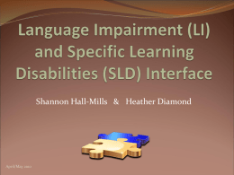 LI and SLD Interface
