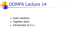 Lecture 14