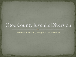 Otoe County Juvenile Diversion