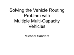 Solving the Vehicle Routing Problem with Multiple Multi