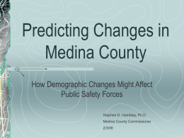 Changes in Medina County Voters