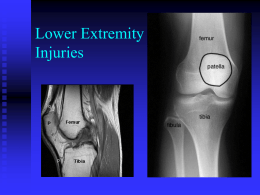 Knee Injuries - TOGGENBURG SKI PATROL