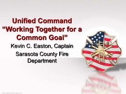 Unified Command - FDOT District 1