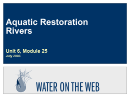 Mod25 Aquatic Restoration