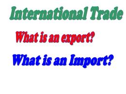 Gaining from international trade