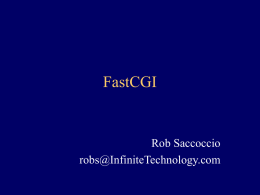 FastCGI