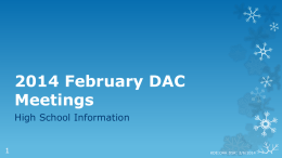 Feb DAC Meeting - Kentucky Department of Education