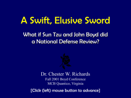A Swift, Elusive Sword - Defense and the National Interest