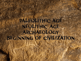 From Stone Ages to Civilization