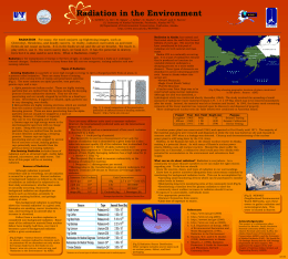 poster_radiation - University of Alaska Fairbanks