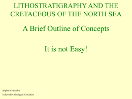 LITHOSTRATIGRAPHY AND THE CRETACEOUS OF THE NORTH …
