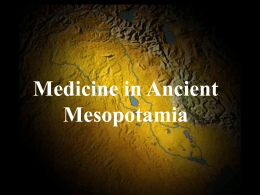 Medicina i njeni bogovi u staroj Mezopotamiji