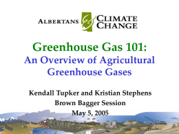 What you need to know about Agricultural Greenhouse Gases?