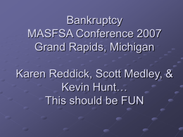 Bankruptcy and Student Loan Collections
