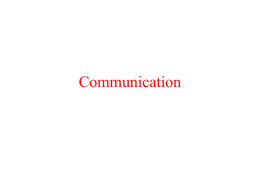 Communication - Institute of Technology, Carlow