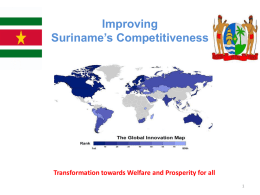 Improving - Competitiveness Unit Suriname
