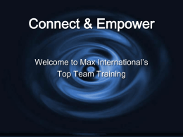 Connect & Empower - teamfortunes.com