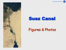 لا يوجد عنوان للشريحة - Suez Canal Authority