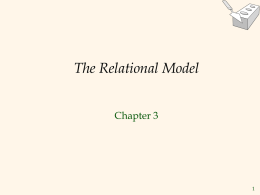 The Relational Model - University of Brawijaya
