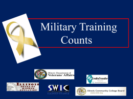 Military Training Counts