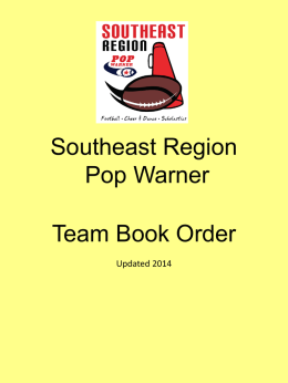 Southeast Region Pop Warner